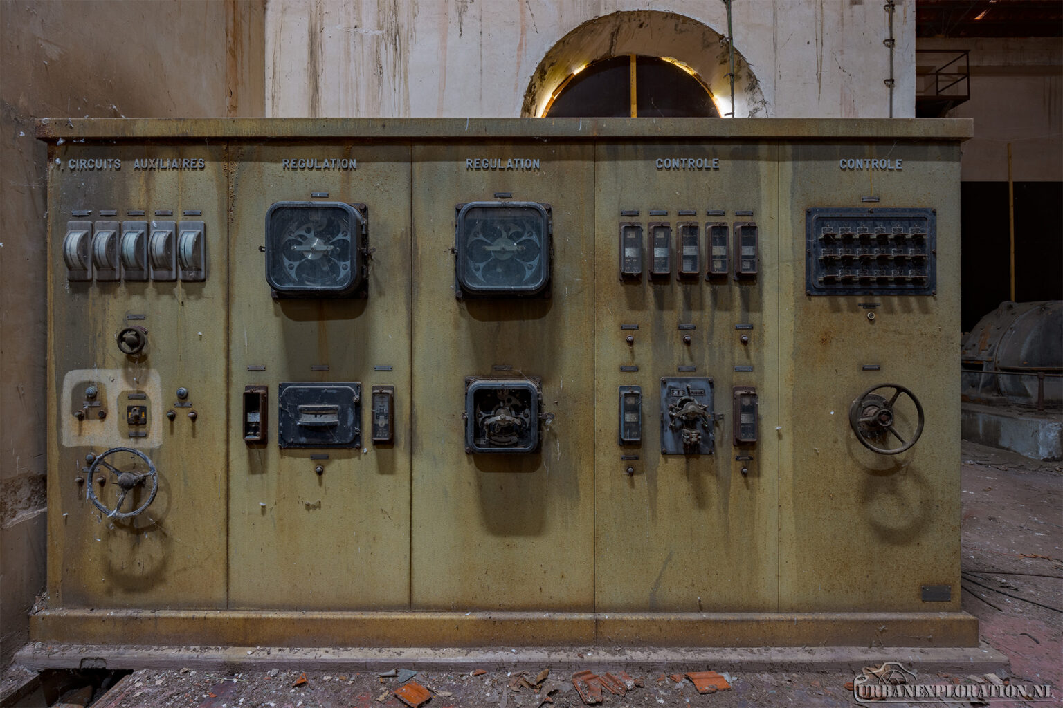 Abandoned Wendel One coal mine in France photographed during urban exploration
