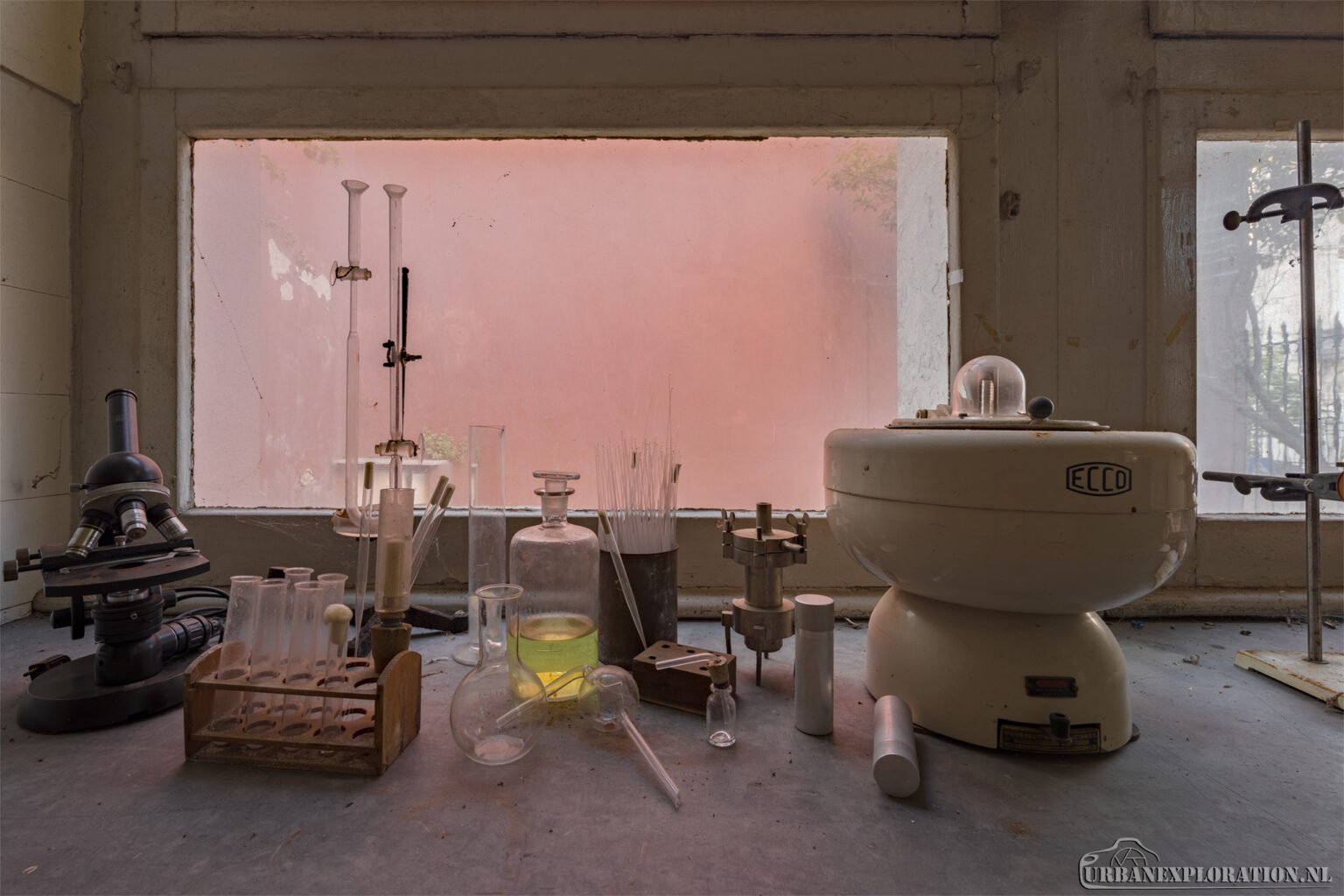 Abandoned school of pathology in Portugal photographed during urban exploration