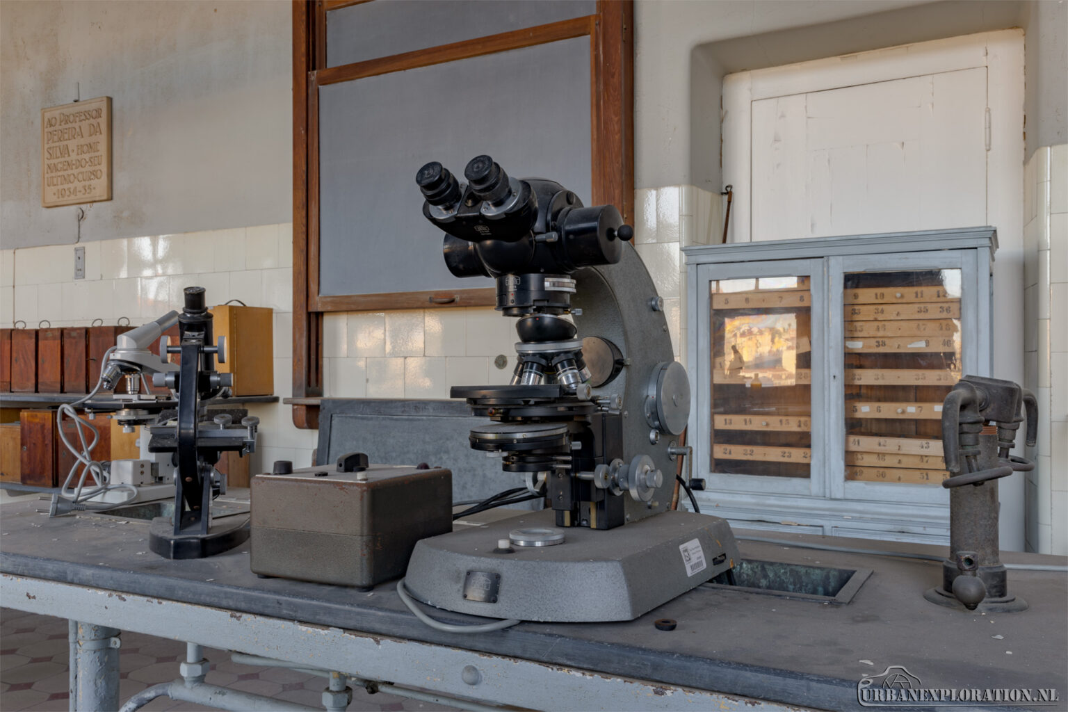 Abandoned school of pathology in Portugal photographed during urban exploration