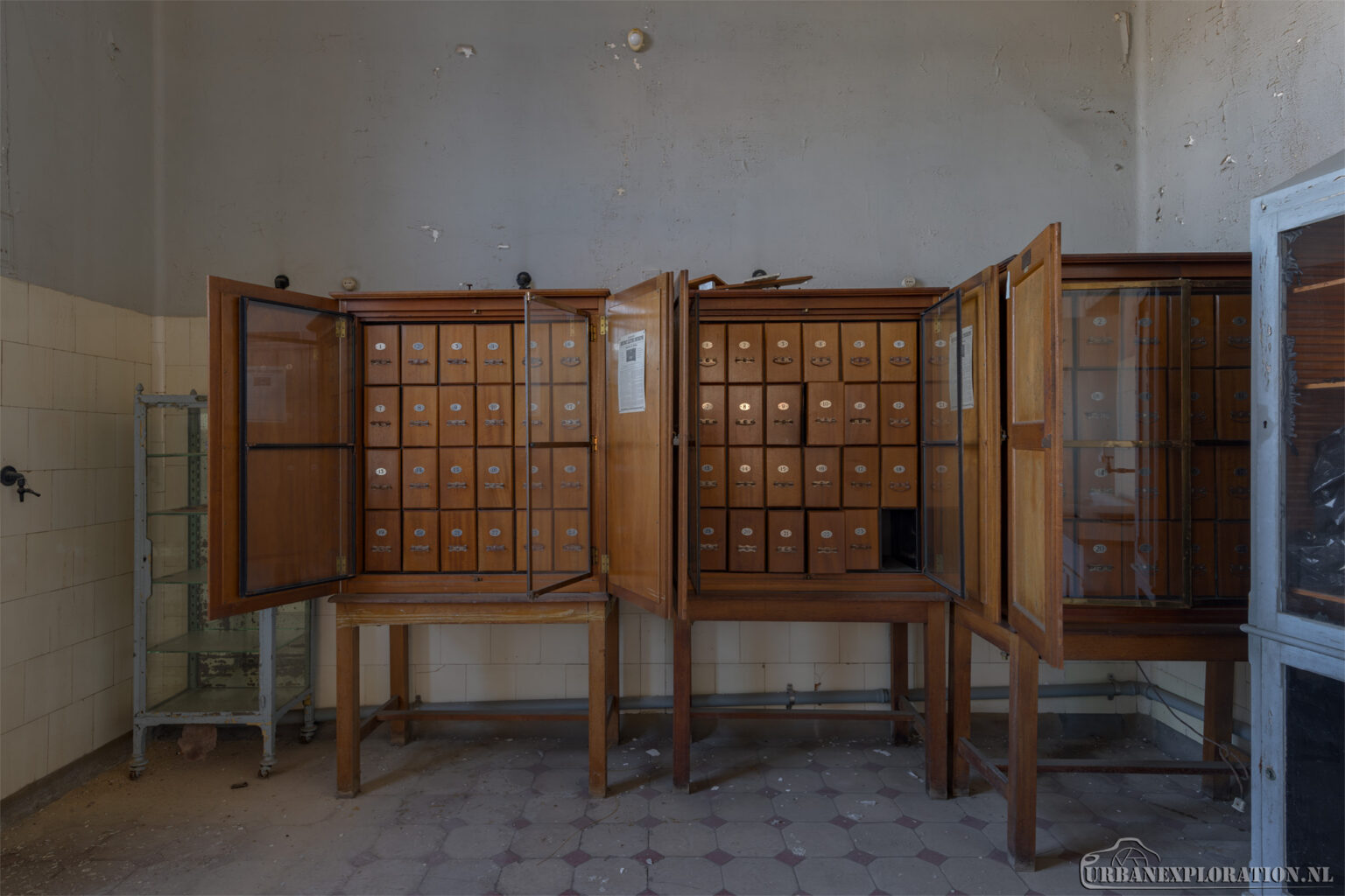 Abandoned school of pathology in Portugal photographed during urban exploration