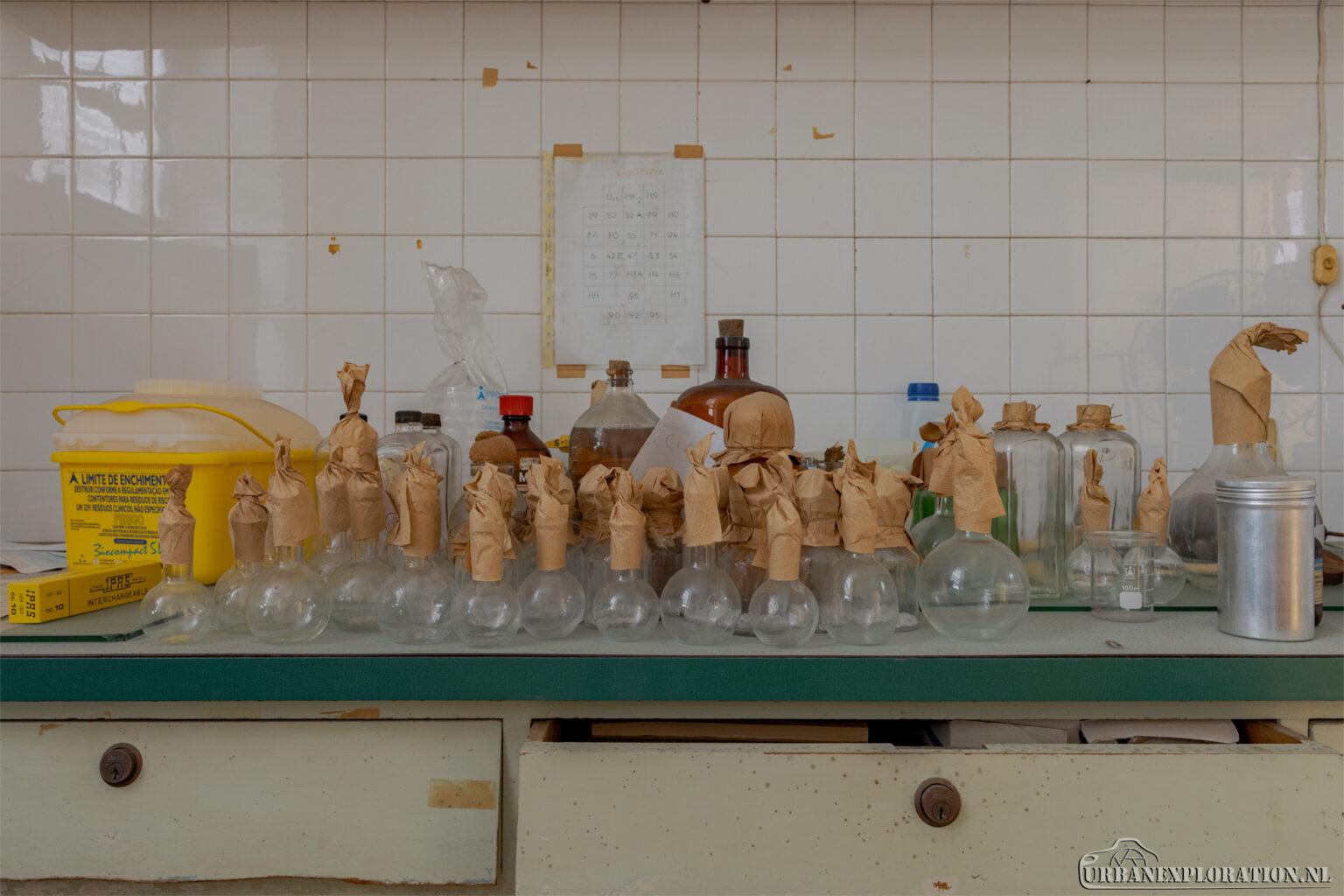 Abandoned school of pathology in Portugal photographed during urban exploration