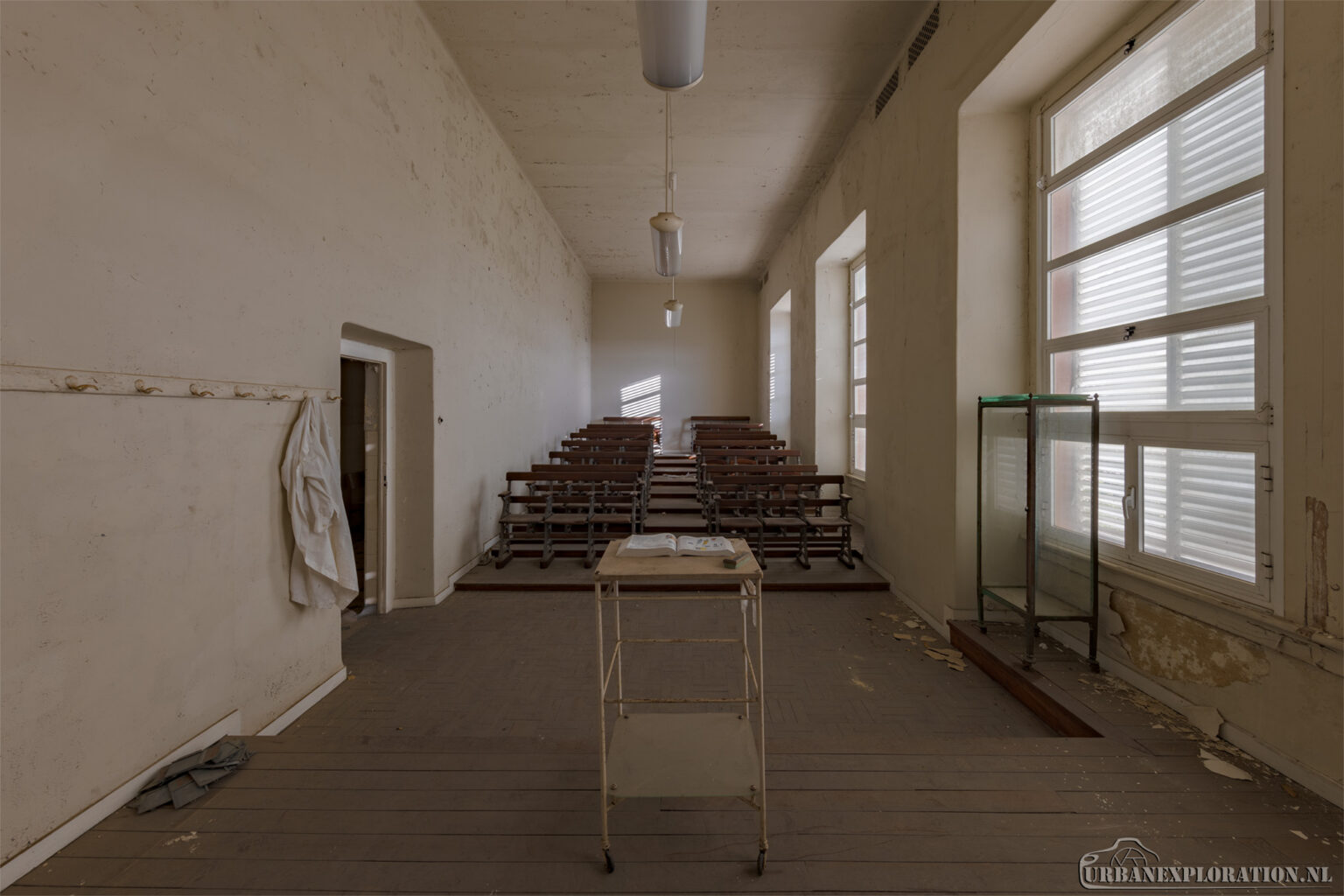 Abandoned school of pathology in Portugal photographed during urban exploration